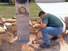 Stucco columns & post covers. Building A Stone Mailbox How Tos Diy