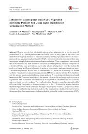 This question paper must not be removed from the examination hall. Pdf Influence Of Macro Pores On Dnapl Migration In Double Porosity Soil Using Light Transmission Visualization Method
