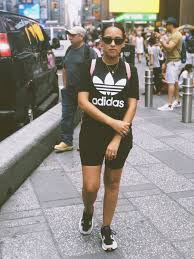 Black Biker Shorts Outfit Ideas Veronica On Instagram New York Is Always A Good Idea Kendall Jenner Outfits Kendall Jenner Style Casual Fashion