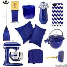 Color Of The Week Cobalt Blue Cobalt Blue Kitchens Blue Home Decor Blue Kitchen Accessories