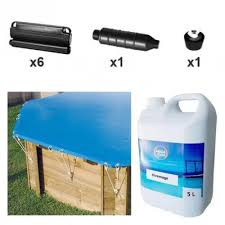 Pack Hivernage Piscine Bois Ubbink Azura 410 Cm
