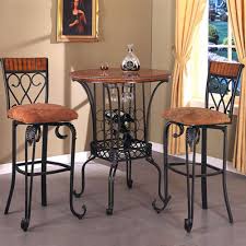 Alyssa 3pc Bar Set Table 2 Chairs 499 00 Bar Table 35 Dia X43 25 H Bar Chair 2 Pub Table And Chairs Luxury Furniture Stores Cheap Dining Room Sets