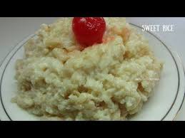Sweet Rice Rice Pudding Step By Step Video Recipe Ii Real Nice Guyana Hd Youtube Recipes Food Food Videos