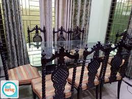 8 chairs and dining table. Solid Shesham Wood Dining Table Along With 8 Chairs 83362 Furniture In Lahore Dealmarkaz Pk