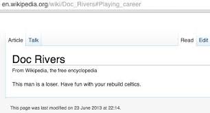 The concacaf nations league is an international football competition contested by the senior men's national teams of the member associations of concacaf, the regional governing body of north america, central america, and the caribbean. Doc Rivers Wikipedia Page Hacked After News Of Clippers Trade