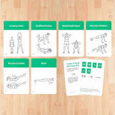 If this exercise helps you, please purchase our apps to support our site. Card Workout No Equipment Workout Bodyweight Workout