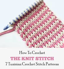 Check spelling or type a new query. 7 Tunisian Crochet Stitch Patterns For Beginners