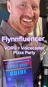 Join the VORG Pizza Party with Flynn at Voicecaster!