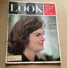 Vintage Look Magazine, January 28, 1964, Valiant is the Word for Jacqueline 