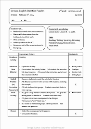 Elementary School Lesson Plans Template Lovely Fresh Elementary English Lesson Plans Lesson Plan Lesson Plan Examples Ela Lesson Plan Template Ela Lesson Plans