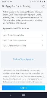 Buy or sell cryptocurrencies at a $1 minimum with webull crypto. Applying For Cryptocurrency Trading This Seems Sketchy Does Anyone Agree Webull
