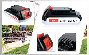 Black And Decker 36v Battery Replacement Canada Biswaye Lbxr20 Battery 20v Max 2 5ah Replacement For Black Decker 20v Lithium Battery Lb20 Lbx20 Lbxr2020 Ope Lbxr20b 2 Lb2x4020 Amazon Ca Tools Home Improvement