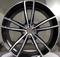 1 Piece Monoblock Forged Aluminum Mag Rims Wheels with Black Machined Face  for BMW