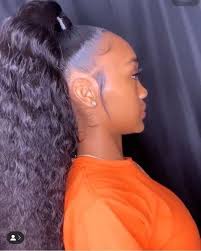 I've been using this method for years. 15 Easy Ways To Wear Natural Hair Braids Naturalhair Hairbraids Hairstyleforwoman High Ponytail Hairstyles Weave Ponytail Hairstyles Ponytail Hairstyles