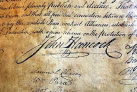 Sold One Declaration Of Independence Copy Declaration Of Independence John Hancock Constitution