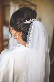 31 Fabulous Wedding Hairstyles With Veils Coiffure Et Maquillage De Mariage Coiffure Mariage Courts Coiffure Mariage