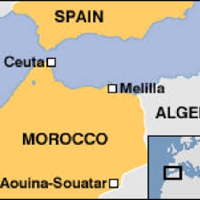 Early reports on monday said more than 100 people had come overnight around the coast at benzu on the north side of. The Spanish Territorial Enclaves Of Ceuta And Melilla Bbc 2013 Download Scientific Diagram