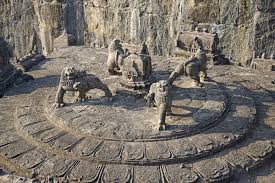 The kailasa temple was not built in the usual sense of this word: Kailasa Temple The Massive Indian Temple Carved From A Single Rock