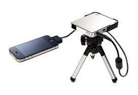 wi fi cordless pocket projector sharper image cool technology smartphone projector ipad