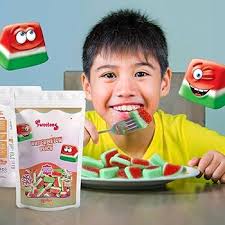 Sweetons Watermelon Slice Candy, Non‑Veg Sour Gummy Candies with Sugar  Coating, Chewy Watermelon Treat, Gluten‑Free & Fat Free, Imported  candy,Pack of 3 (50gm Each) : Amazon.in: Grocery & Gourmet Foods