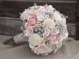 Check spelling or type a new query. Sola Bouquet Pink Roses Blush Pink With Dried Flowers Silver Etsy In 2021 Wedding Bouquets Pink Bridal Bouquet Pink Rose Wedding Bouquet