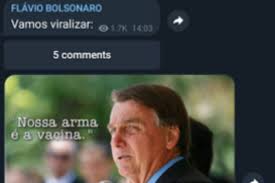 Sobretudo se forem fabricadas no brasil, no âmbito vacina obrigatória é só no faísca, disse bolsonaro nesse final de semana, num post que. Flavio Bolsonaro Pede Que Seguidores Compartilhem Foto Do Pai Com A Mensagem Nossa Arma E A Vacina