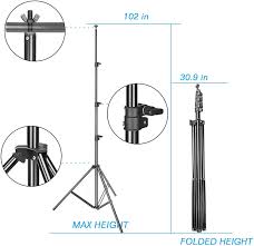 Emart 400w 5500k Daylight Umbrella Continuous Lighting Kit 8 5x10ft B