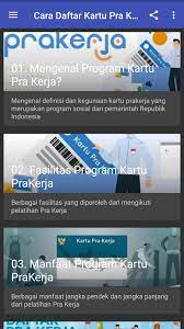 Juga tips agar pendaftaran kartu prakerja mudah diterima, serta rangkaian proses lainnya yang penting untuk dilakukan. Kartu Prakerja Cara Daftar Online 2021 Fur Android Apk Herunterladen