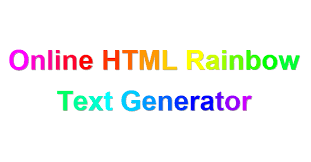 Type your text into the cool text generator above. Rainbow Text Generator Html Create Multi Color Text Words