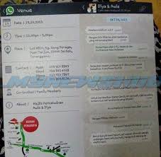 Jemputan majlis ayat jemputan kahwin di whatsapp. Kad Kahwin Ilham Dari Whatsapp Yang Kreatif Lagi Comel Mynewshub