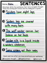 Building Sentences Expanding Sentences Types Of Sentences Expanding Sentences Types Of Sentences Writing Complete Sentences