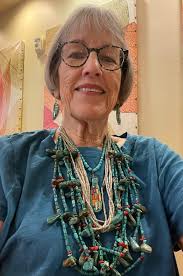 While browsing through "Pueblo Bead Jewelry" by Paula Baxter, I found a  picture of a melon shell (the book says clam shell, but it isn't. It is  baked melon shell which turns