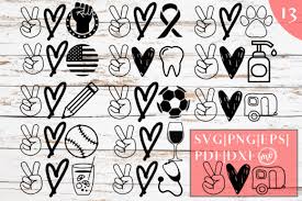 This listing is for a vector svg file for any compatible electric cutting machine. Peace Love Svg Mega Designs Bundle 13 Svg Png Pdf Eps Dxf Peace Love America Peace Love Baseball Peace In 2020 Design Bundles Peace And Love Graphic