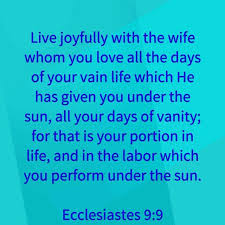 Ecclesiastes 9 9 Ecclesiastes 9 Spiritual Growth Word Of God