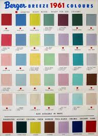 Berger Breeze 1961 Colours Colours Color Inspiration Paint Finishes