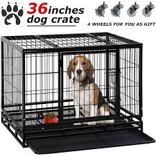 Millennial dog owners, for example, spend up to $1,285 a year on their furry friends, with the majority of spend. Bestpet Folding Dog Kennel With Tray 36 L Walmart Com Walmart Com