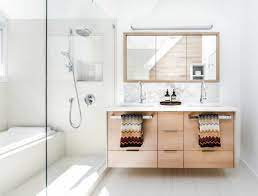 How property styling increases sale prices. Scandinavian Bathroom In White And Wood A Spicy Boy
