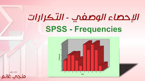 الاحصاء الوصفي التكرارات برنامج Spss Letters