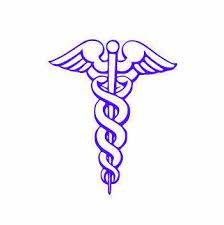 Caduceus Symbol Decal Greek Symbol For Medicine Greek Etsy Greek Symbol Symbol Drawing Doctor Gifts