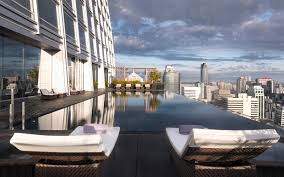 25 Rooftop Pools To Dream About While You Sit In The Office Bangkok Hotel Hotel Swimming Pool Bangkok Vacation