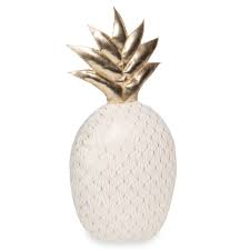 Turkeil Ananas Ecru Und Goldfarben Ananas Cale Porte Ananas Porte Maison