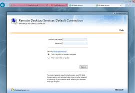 The citrix adc product line optimizes delivery of applications over the internet and private networks. How To Connect Rd Web Access On The Client System