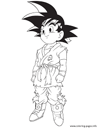 Dbz gohan coloring pages eliolera. Dragonball Cartoon Gohan Coloring Page Coloring Pages Printable