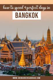 We will help you find a location suiting you! 4 Days In Bangkok The Ultimate 4 Day Bangkok Itinerary Bangkok Itinerary Bangkok Travel Travel Destinations Asia