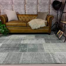 vintage patchwork vloerkleed groen moods vloerkleed groen vloerkleed groen grijs vloerkleed taupe