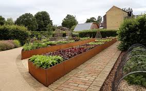 Paneltech Systems Metal Garden Edging Garden Planter Boxes Vegetable Garden Design