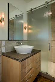 Renovating a small bathroom can be tricky. Small Bathroom With Sliding Glass Door Hgtv