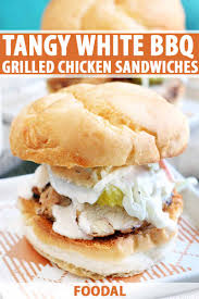 Maybe you would like to learn more about one of these? The Best Alabama Style White Barbecue Grilled Chicken Sandwich Recipe Foodal