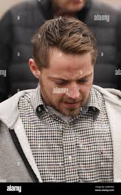 Sam phillips, the father of alfie phillips, speaking to the media outside  maidstone crown court, kent, after sian hedges and her former partner jack  benham and were jailed for life with a