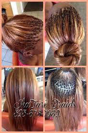 The stylist sews the wefted hair around the hair until she reaches the crown; 350 Human Hair Micro Braids With Hair Included Short Damaged Additional Fees Call Or Text For Appointments Hair Styles Braided Hairstyles Braids With Curls